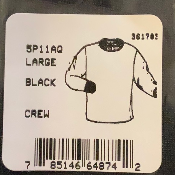 PolarMax 4.0 HEAVYWEIGHT CREW - Black - Picture 10 of 11